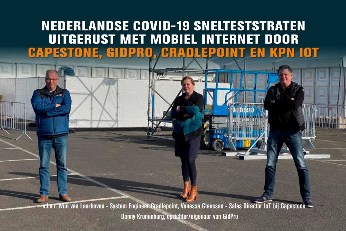 GidPro, Cradlepoint en Capestone