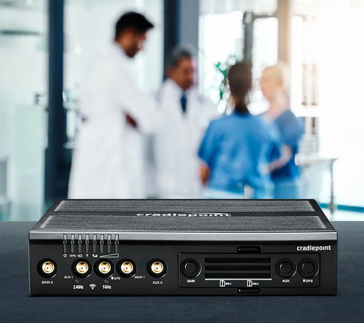Health Cradlepoint router