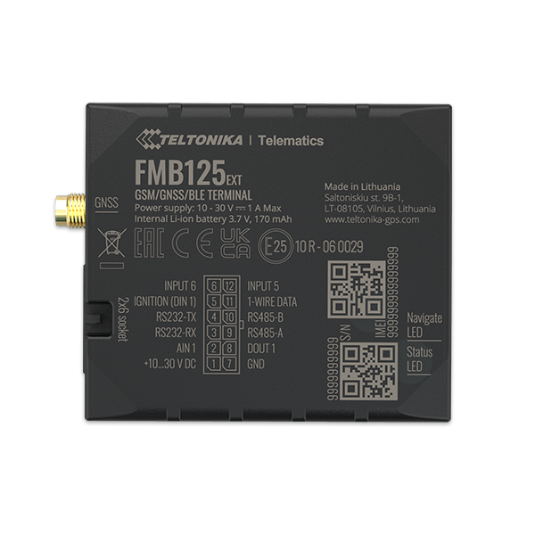 Teltonika FMB125 Special Tracker